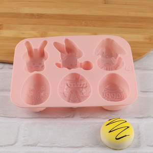 China factory baking tool happy Easter cake mold for sale