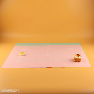 Latest design non-slip rectangle baking mat pastry mat