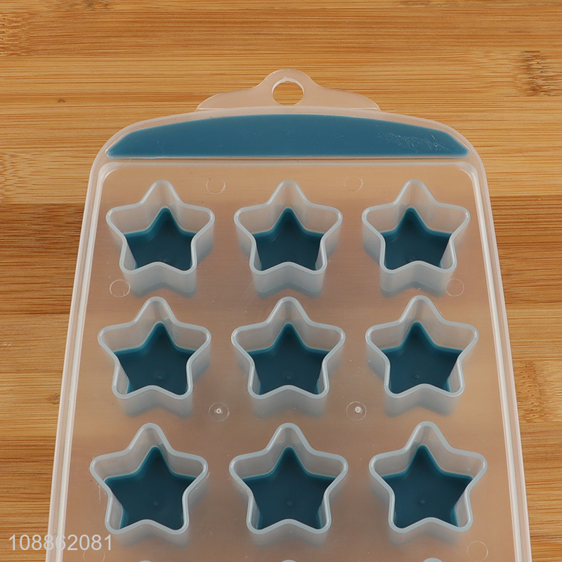 High quality star shaped ice cube tray ice cube molds for whiskey