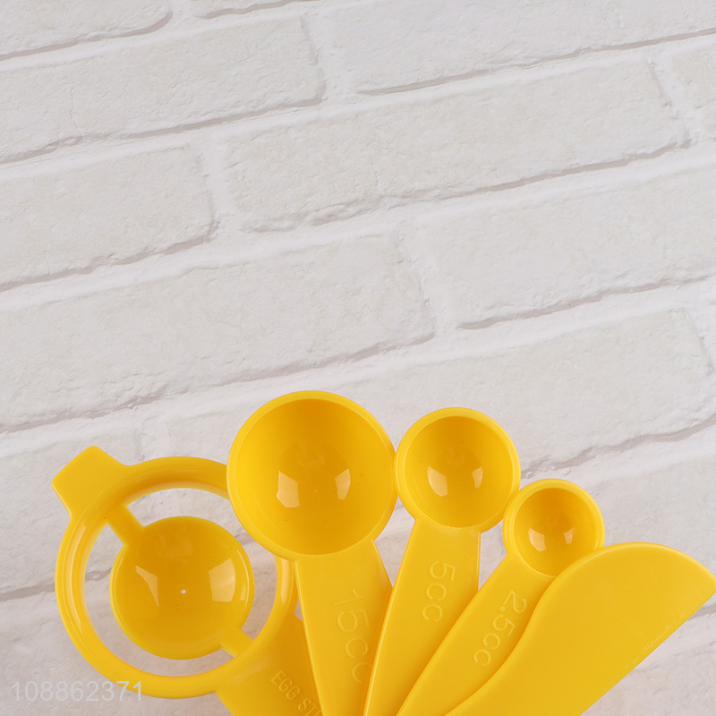 Wholesale kitchen tools measuring spoons set with egg separator
