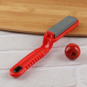 Factory supply kitchen knife sharpener with plastic handle