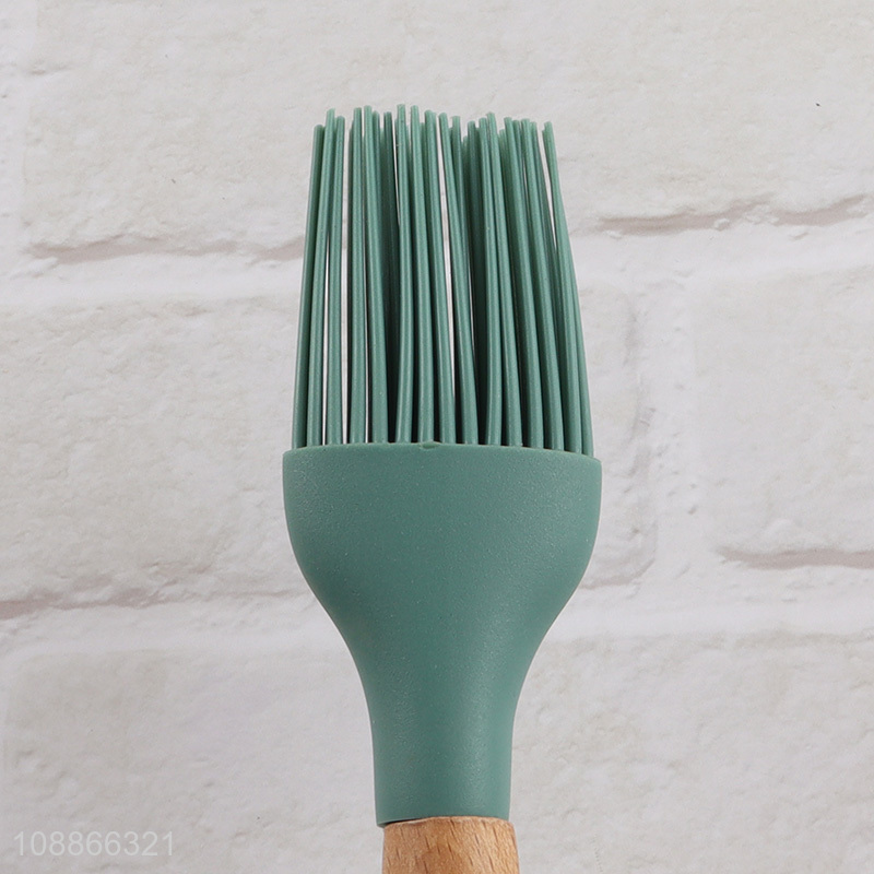 High quality silicone basting brush heat resistant pastry brush wholesale