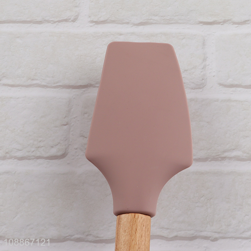 Wholesale silicone spatula non-stick silicone cake cream butter scraper