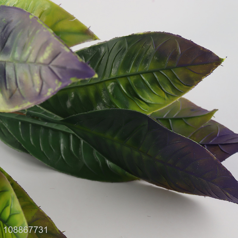Hot selling natural artificial plants canna leaves wholesale