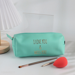 Good quality travel toiletry bag cosmetic makeup pouch for women