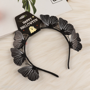 Factory price butterfly hair hoop halloween party hair accessories