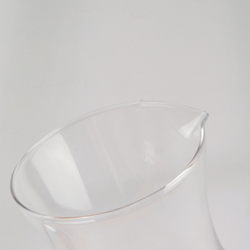 Wholesale clear high borosilicate glass wine decanter liquor whiskey decanter