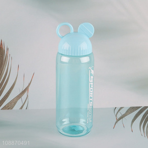 Good selling blue portable sports water bottle drinking bottle