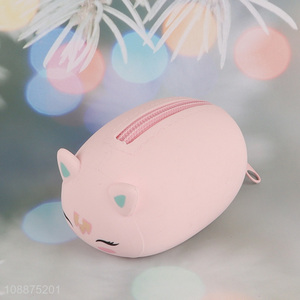 China imports cute cartoon animal shaped silicone coin purse for kids