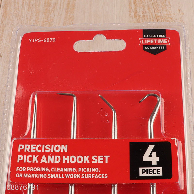 New Product 4-Piece Precision Pick and Hook Set  for Car Auto Oil Seal