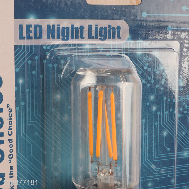 Factory supply plug-in led filament night light wall nightlight