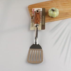 China wholesale kitchen utensils cooking slotted spatula