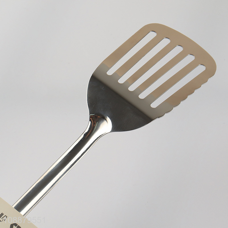 China wholesale kitchen utensils cooking slotted spatula