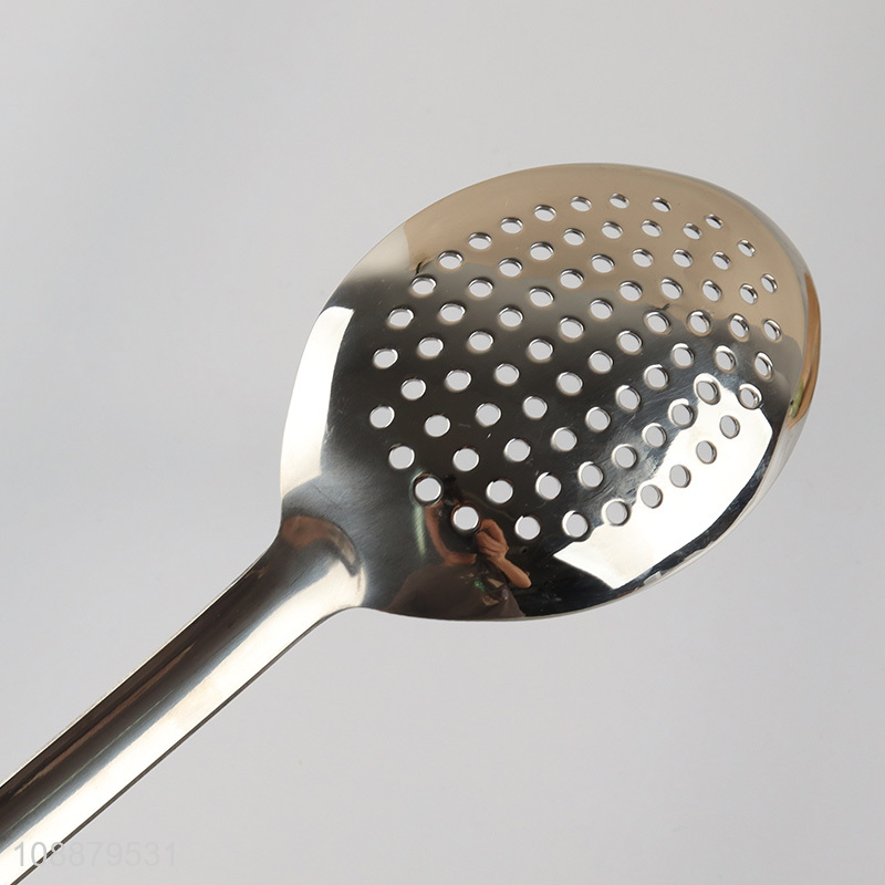 High quality kitchen utensils slotted spoon slotted ladle