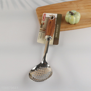 Good selling long handle slotted ladle for kitchen utensils
