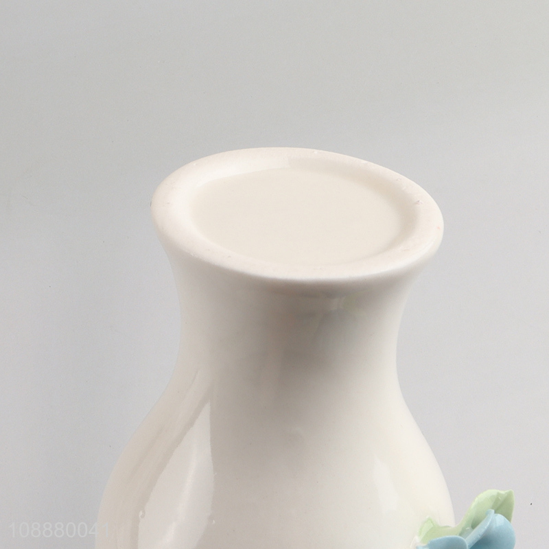 High Quality Floral Design Ceramic Vases for Dinner Table Decor