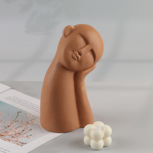 Good Quality Modern Ceramic Thinker Statue for Home Office Decor