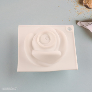 Factory price non-stick dessert candle molds silicone mold