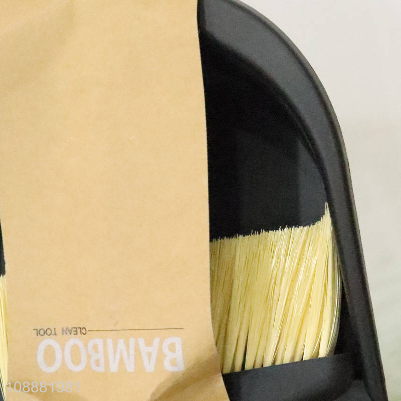 Top selling household cleaning sweep broom and dustpan set