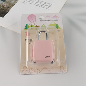 Top products pink portable travel luggage coded lock password lock