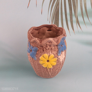 Hot sale home decoration ceramic mini flower pot succulent pot