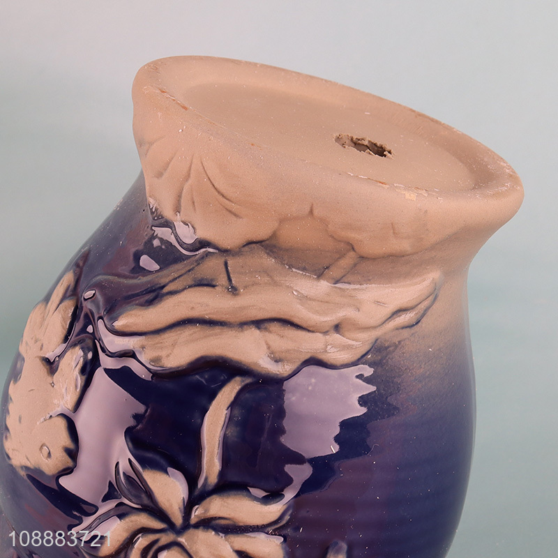 Online wholesale indoor outdoor decoration ceramic mini flower pot succulent pot