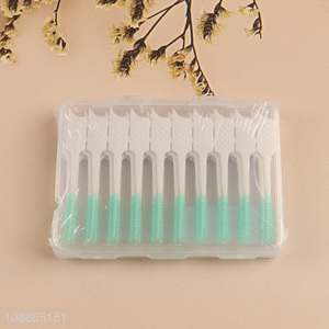 Online wholesale 20-pack interdental brush oral care cleaning tools