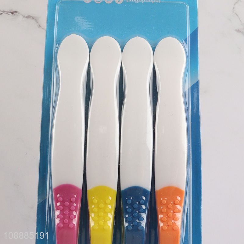 Good quality 5pcs kids toothbrush soft bristles toothbrush for age 5+