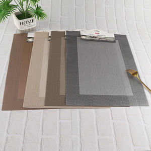 Good quality non-slip heat resistant pvc placemat for dining table