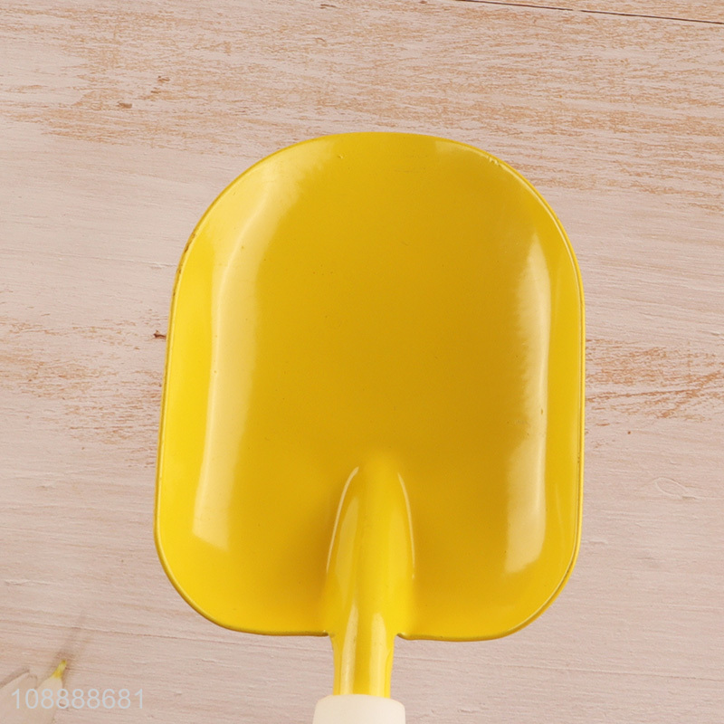 Most popular yellow kids garden tool beach toy garden shovel