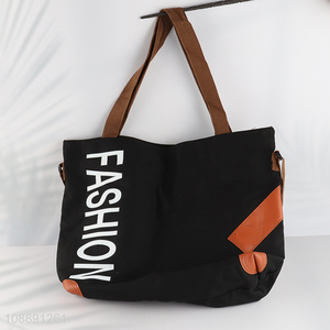 Hot selling large capacity tote bag shoulder bag for office college