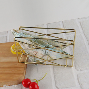 Good quality modern metal wire napkin holder for hotel restaurant