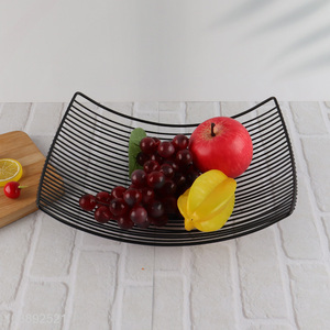 New product metal wire fruit vegetable <em>storage</em> <em>basket</em> for kitchen