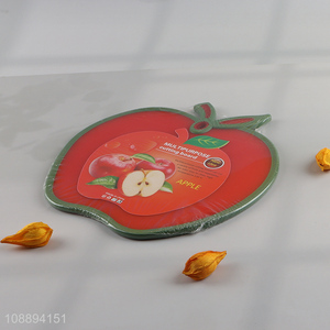 China products apple shaped cutting <em>board</em> <em>chopping</em> block