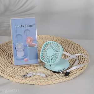 Best selling portable outdoor folding mini pocket fan wholesale