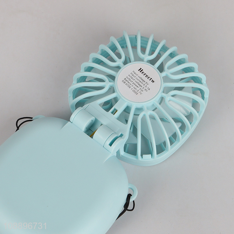 Best selling portable outdoor folding mini pocket fan wholesale