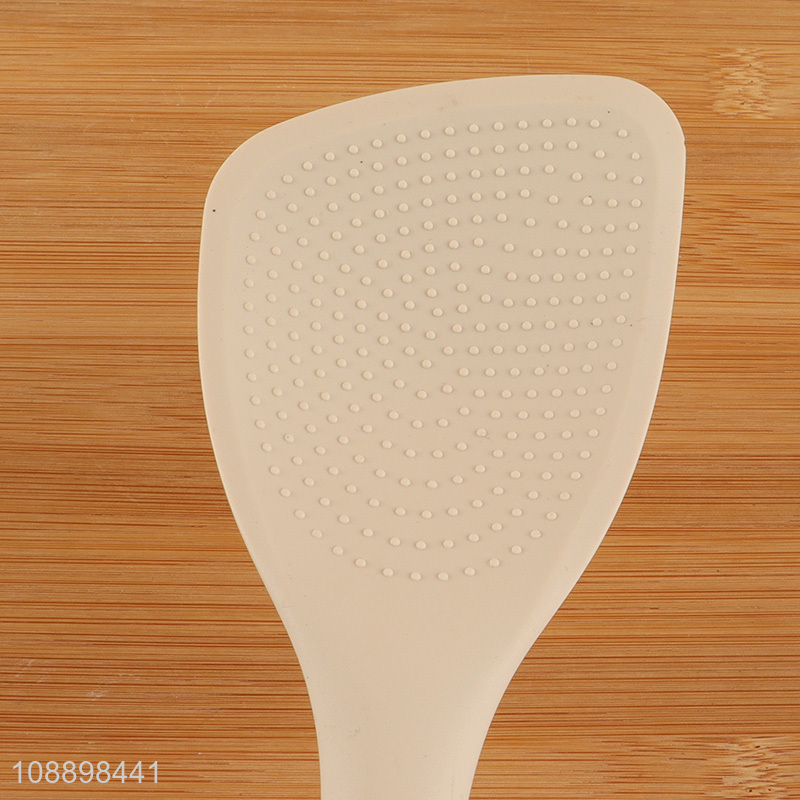 Factory price home rice paddle rice spoon with stainless steel handle