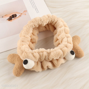 Online wholesale cute crab makeup headband for face washing & spa
