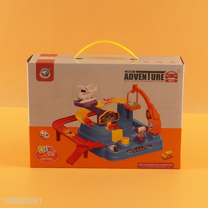 Factory supply car mini level adventure game toy set