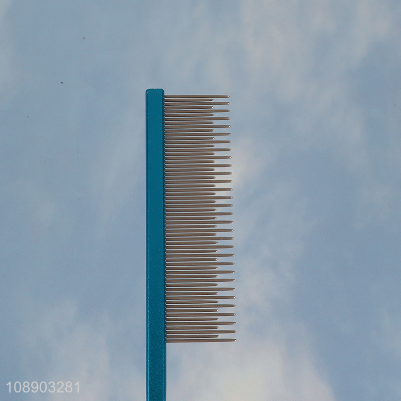 Factory price anti-static professional pet tail comb