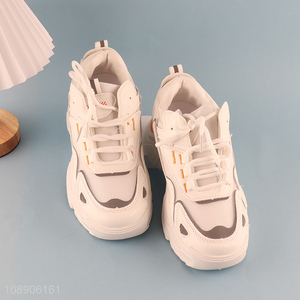 Good quality women's dad shoes fashionable platform chunky sneakers