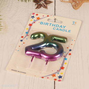 Good quality cake decoration candle <em>birthday</em> party number candle