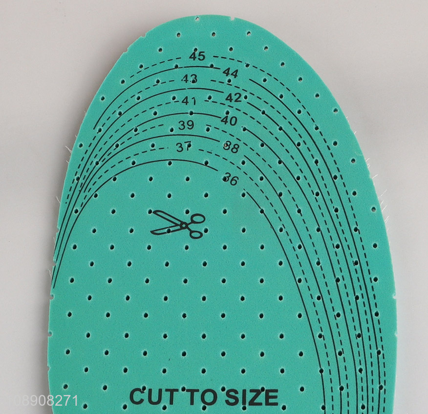 Top products elastic soft breathable latex shoes insoles for sale