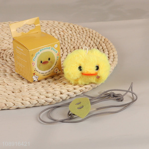 Hot selling interactive <em>cat</em> <em>toy</em> plush chirping duck catnip <em>toy</em>