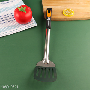 New product stainless steel non-stick cooking slotted spatula for sale