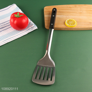 Hot items non-stick stainless steel cooking slotted spatula for sale