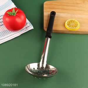 Wholesale from china stainless steel kitchen utensils slotted ladle