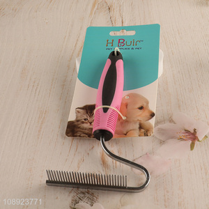 Online wholesale pet grooming brush comb hair cleaning tool