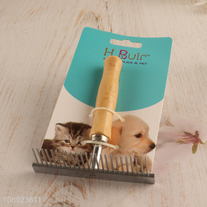 Hot products pet grooming rake hair comb pet grooming tool