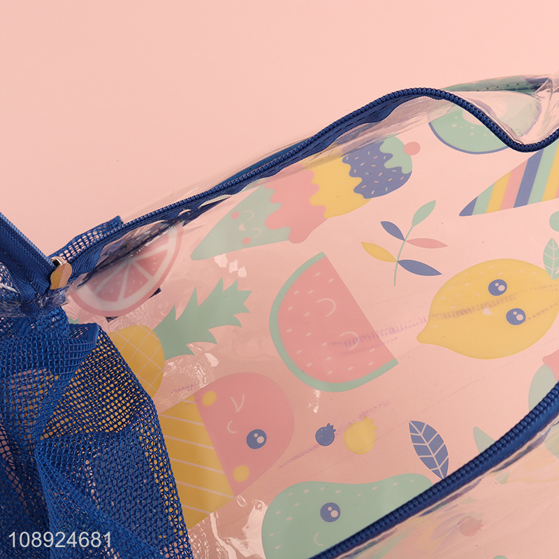 Most popular children pvc waterproof lightweight school bag